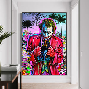 Tableau Joker Pop Art