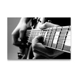 Tableau guitare noir et blanc