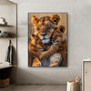 Tableau lionne