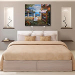 Tableau Paysage Italien deco murale