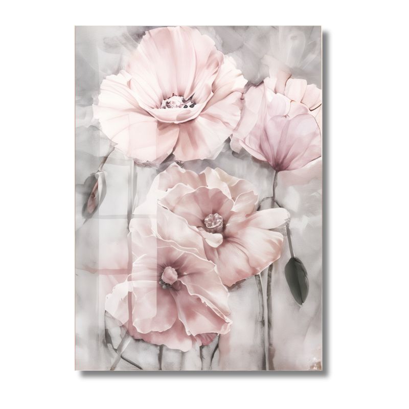 Tableau Triptyque Fleurs toile 3