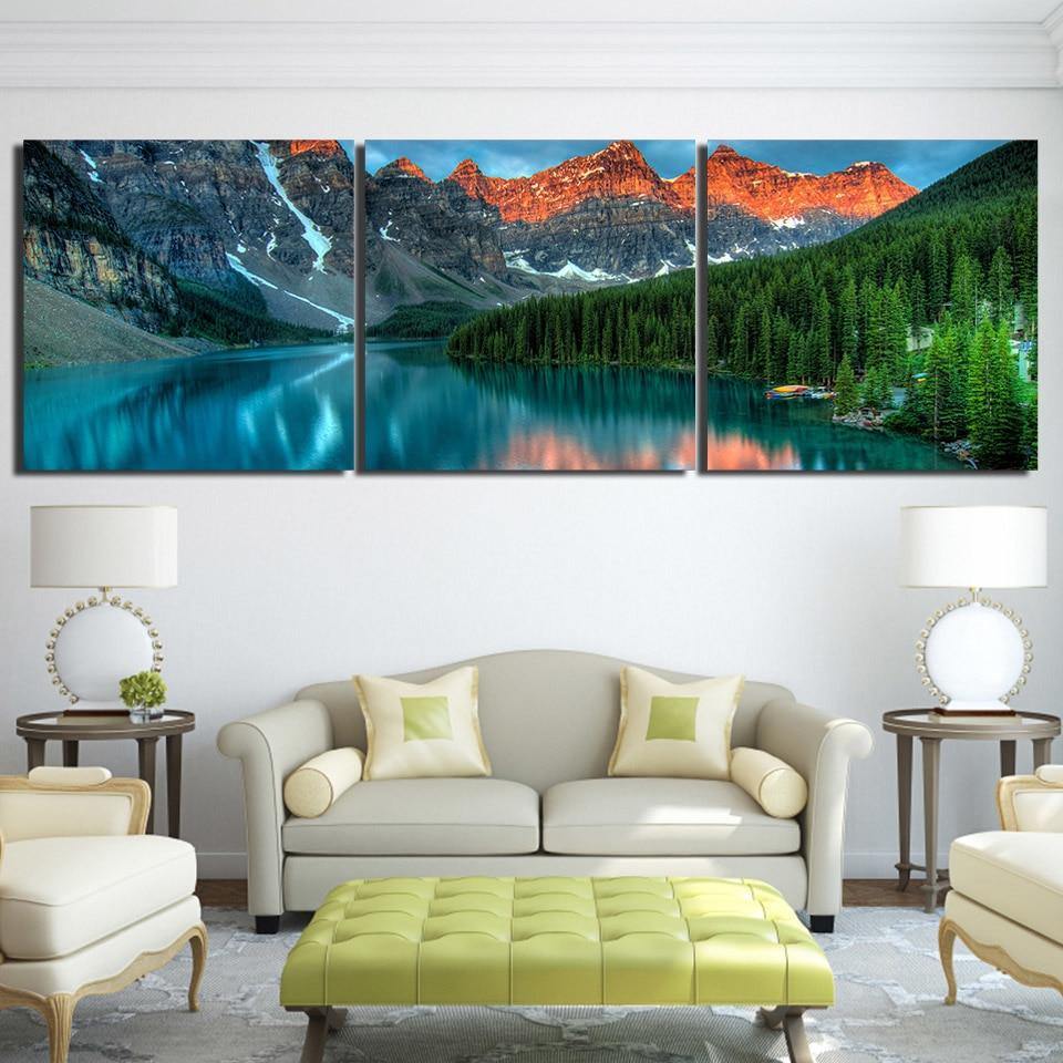 BANFF NATIONAL PARK, CANADA - Toile imprimée sur châssis - Art-Cadre.fr