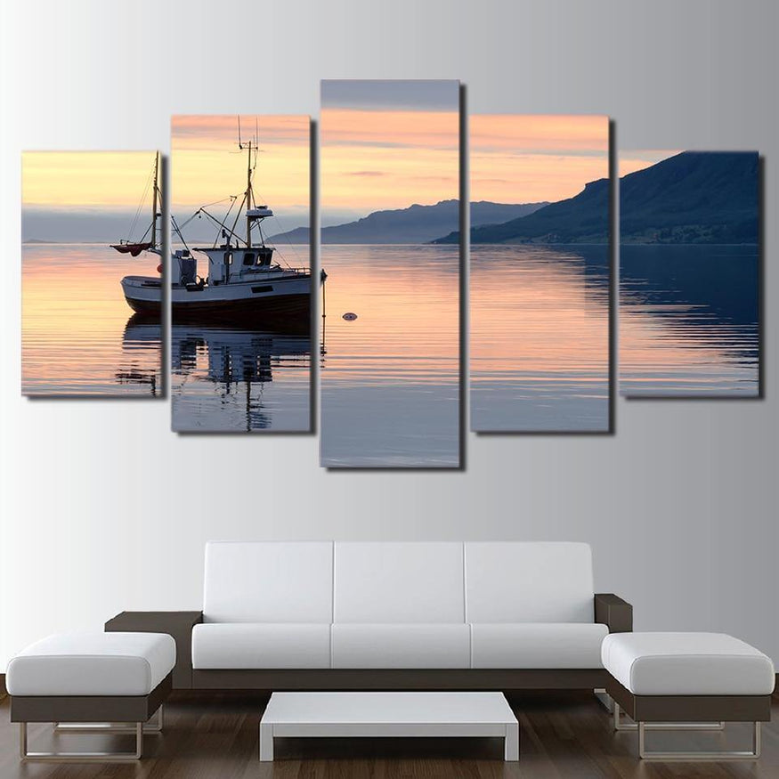 Tableau Déco Bateau main image 1