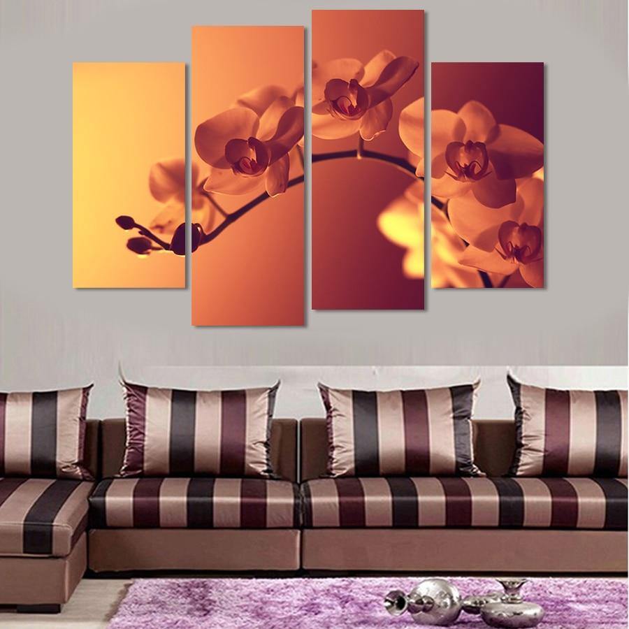 BRANCHE EN FLEURS - Toile imprimée sur châssis - Art-Cadre.fr