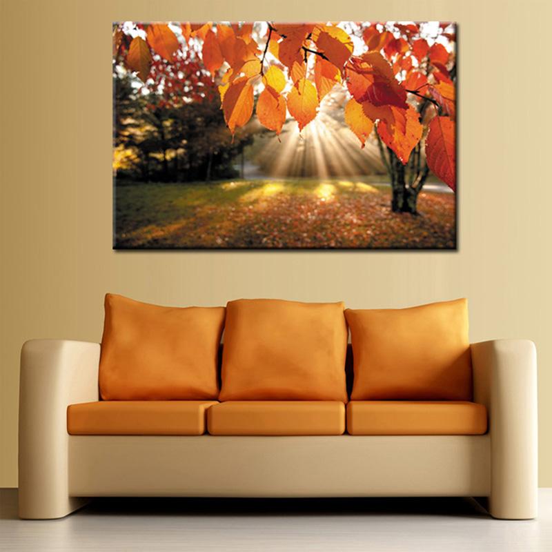 RAYONS DE SOLEIL - Toile imprimée sur châssis - Art-Cadre.fr