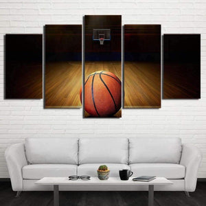 Tableau Après-match | Décoration murale de basketball, imprimée sur toile. - Art-Cadre.fr