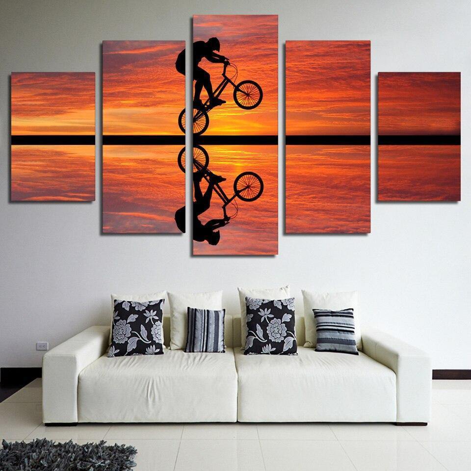 BMX, HALF CAB - Tableau mural sur toile imprimée - Art-Cadre.fr