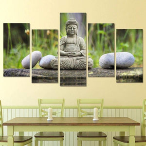 Peinture Bouddha Zen Cadre