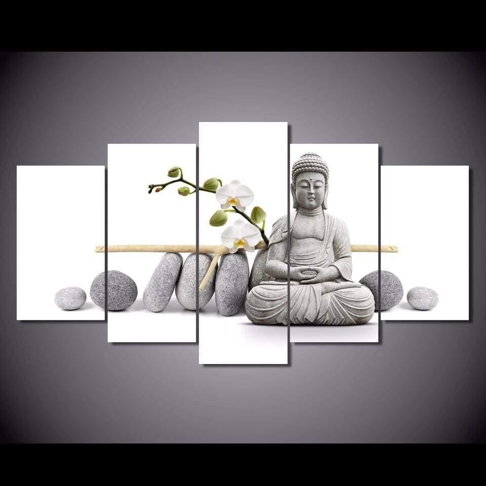 Tableau Bouddha Sur Toile - Main De Bouddha Tableau Bouddha Sur Toile - Main De Bouddha