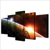 CORAN DANS L'UNIVERS - Tableau mural sur toile imprimée - Art-Cadre.fr