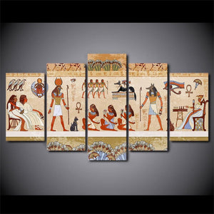 DYNASTIE ÉGYPTIENNE - Tableau mural sur toile imprimée - Art-Cadre.fr