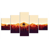 FIREWATCH - Toile imprimée sur châssis - Art-Cadre.fr