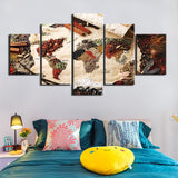 MONDE DES ÉPICES - Tableau mural sur toile imprimée - Art-Cadre.fr