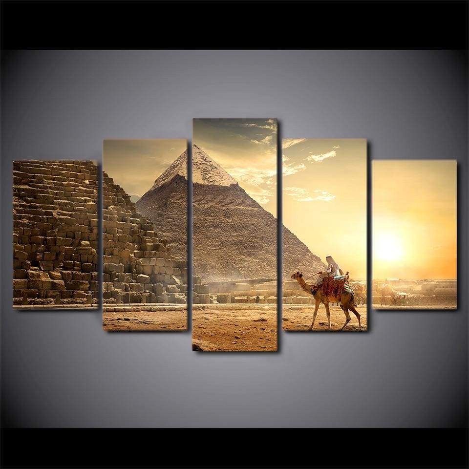 PYRAMIDES - Tableau mural sur toile imprimée - Art-Cadre.fr