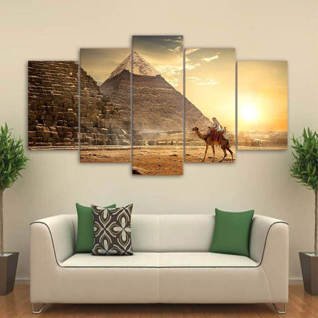 PYRAMIDES - Tableau mural sur toile imprimée - Art-Cadre.fr