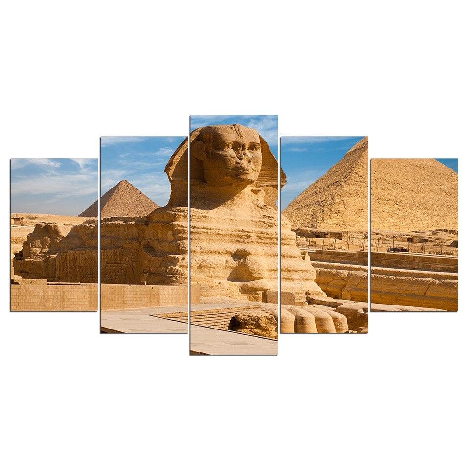 SPHINX, GIZEH - Tableau mural sur toile imprimée - Art-Cadre.fr
