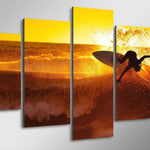 SURF ACROBATIQUE - Tableau mural sur toile imprimée - Art-Cadre.fr
