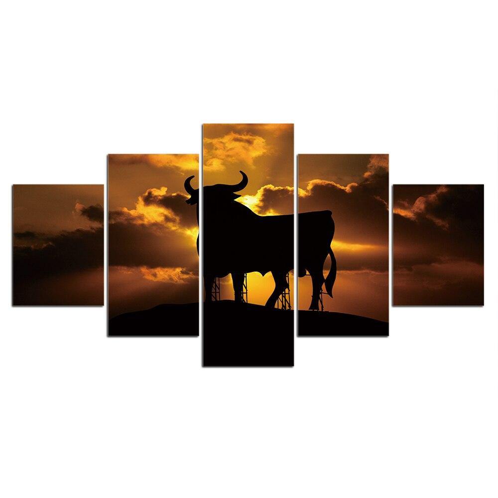 TAUREAU OSBORNE - Tableau mural sur toile imprimée - Art-Cadre.fr